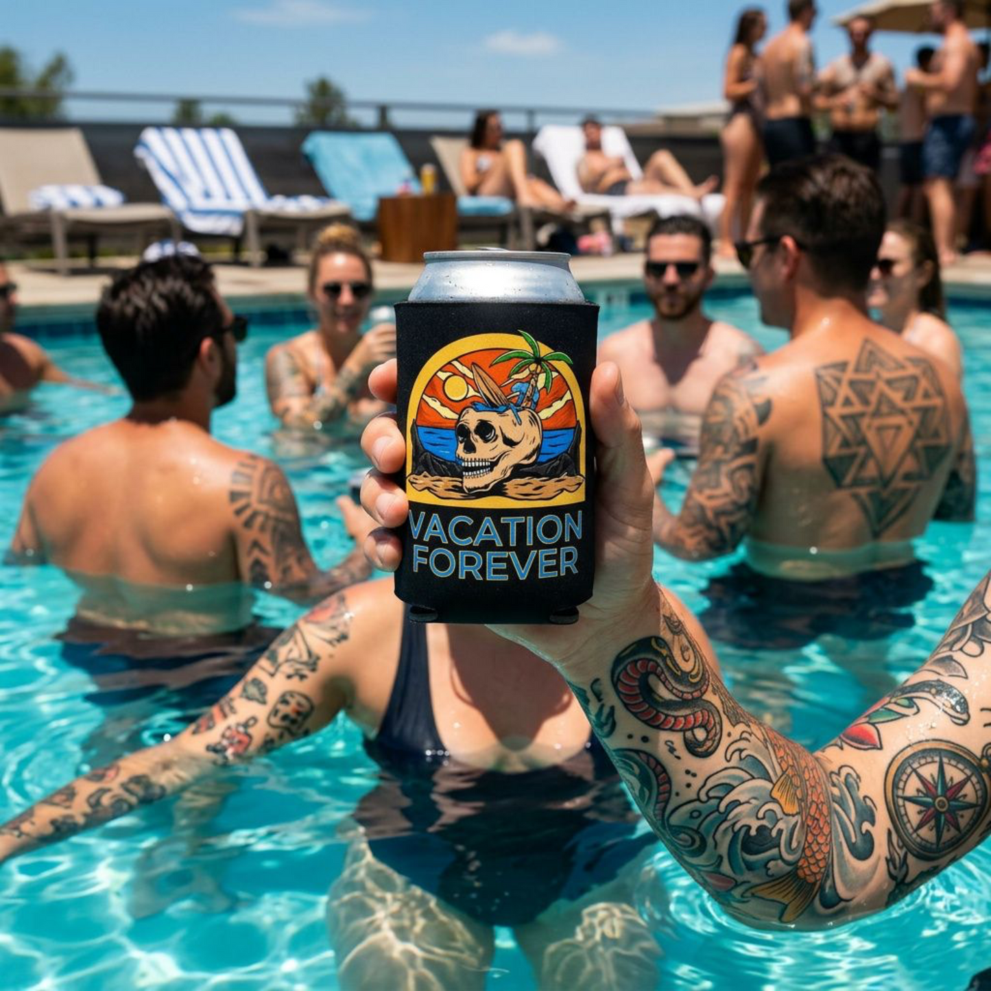 Vacation Forever Koozie [VF]