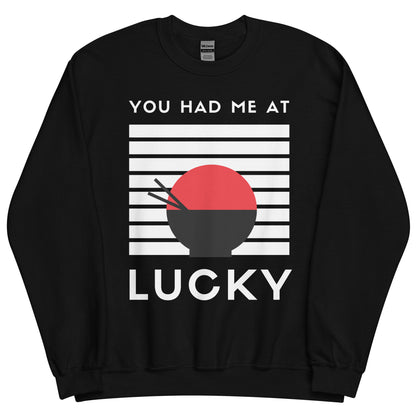 YOU HAD ME AT CREWNECK