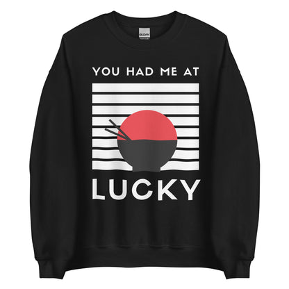 YOU HAD ME AT CREWNECK